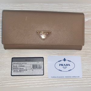 Prada Saffiano Wallet